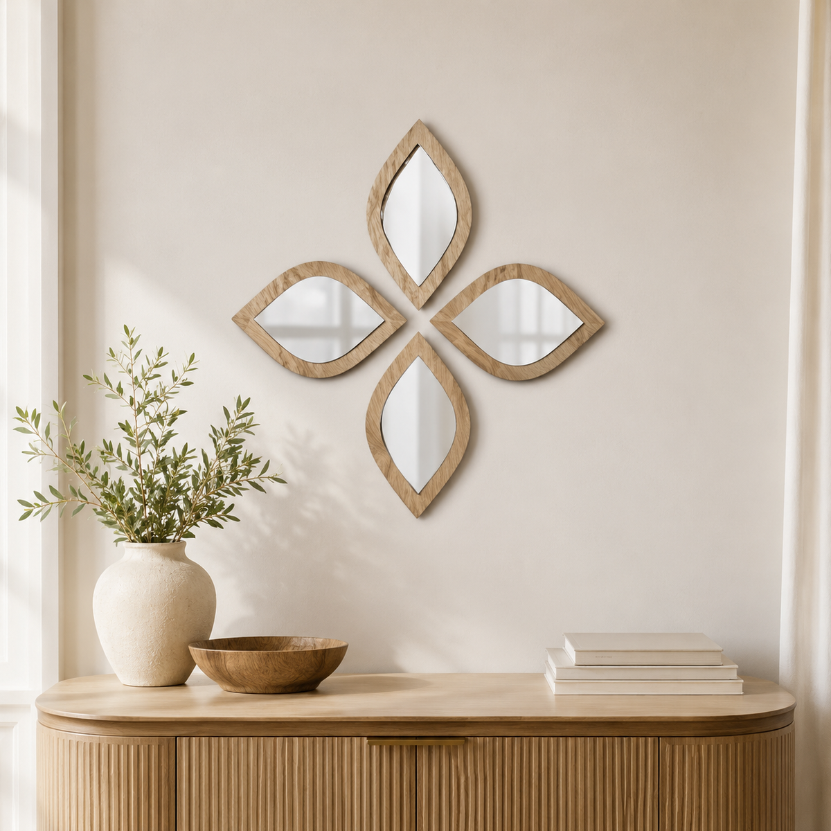 Espelhos Decorativos Boho Gota para Parede – Viorenna