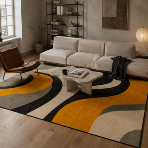Tapete Nórdico para Sala Grande Lavável – Viorenna