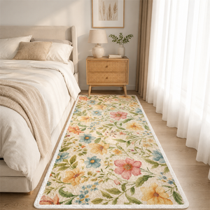 Tapete Felpudo para Sala Grande Lavável em ambiente decorado