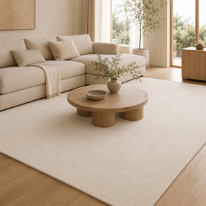 Tapete Minimalista para Sala Grande Antiderrapante em ambiente decorado