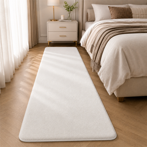 Tapete para Quarto Felpudo Antiderrapante em ambiente decorado