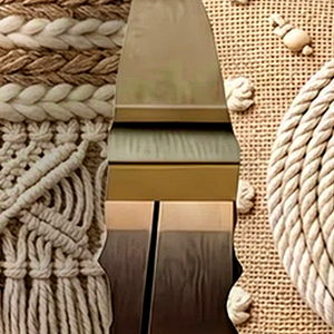 Capa de Almofada Boho Farmhouse para Sala em uso real no ambiente