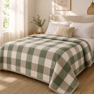 Colcha para Cama Solteiro Matelada com Toque Leve em uso real no ambiente