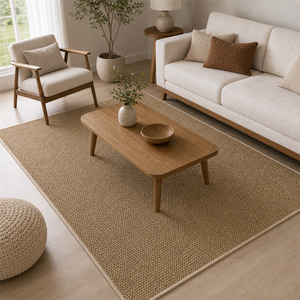 Tapete de Sisal para Sala Grande para Sofá e Mesa de Centro valorizando a funcao principal
