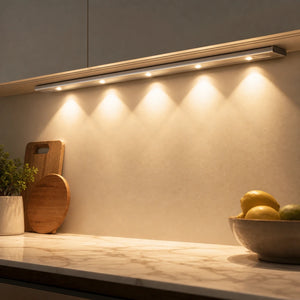 Luminária para armário com tonalidade de luz ajustável