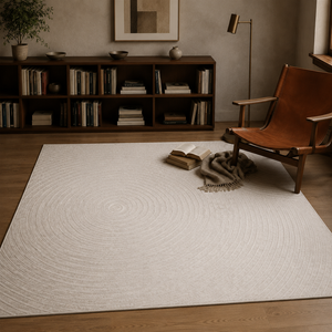 Tapete Minimalista para Sala Grande Lavável – Viorenna