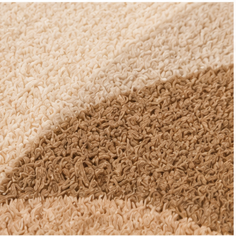 Tapete Wabi-Sabi Irregular para Sala em Tons Claros – Viorenna