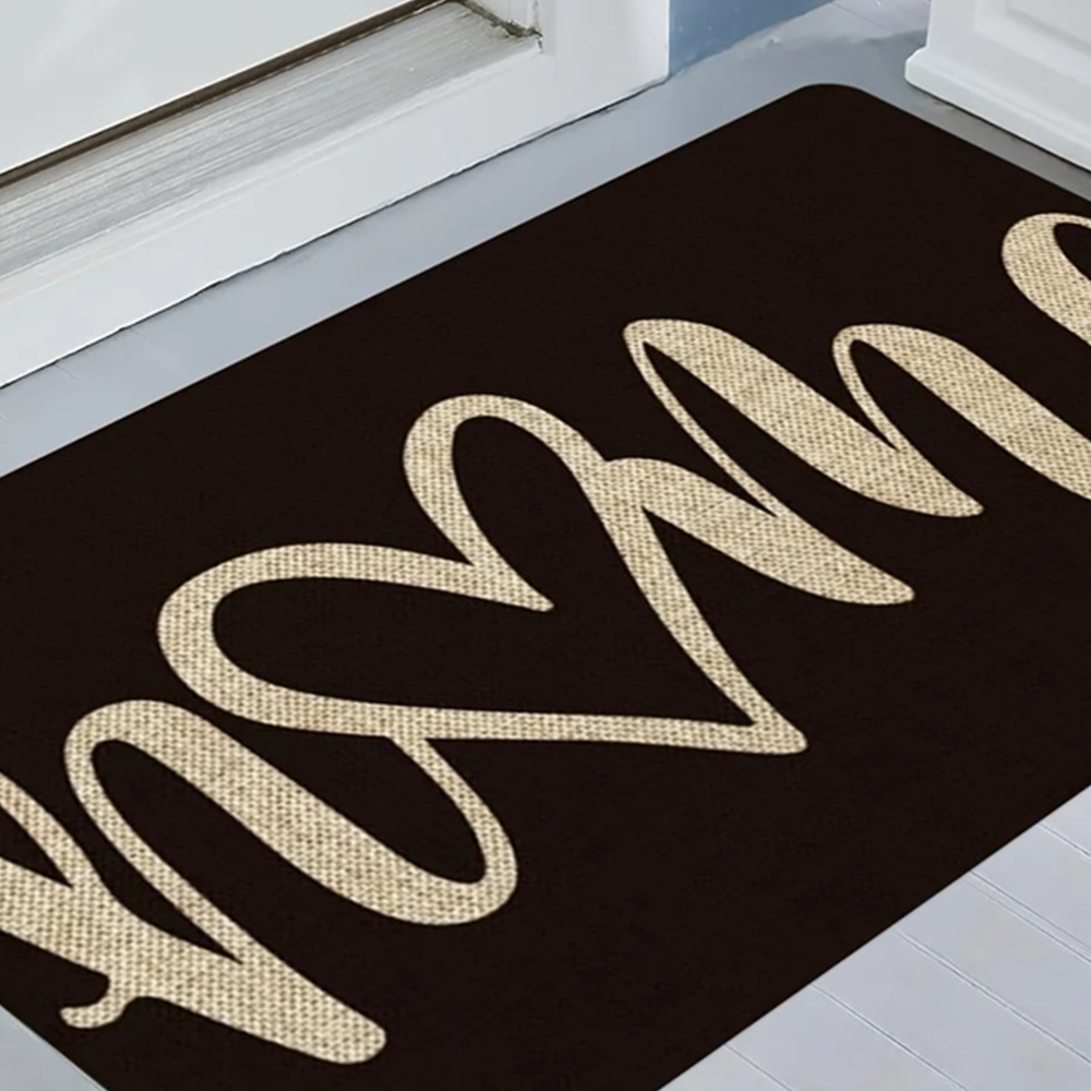 Detalhe de textura e acabamento do Capacho Lavável Home para Entrada