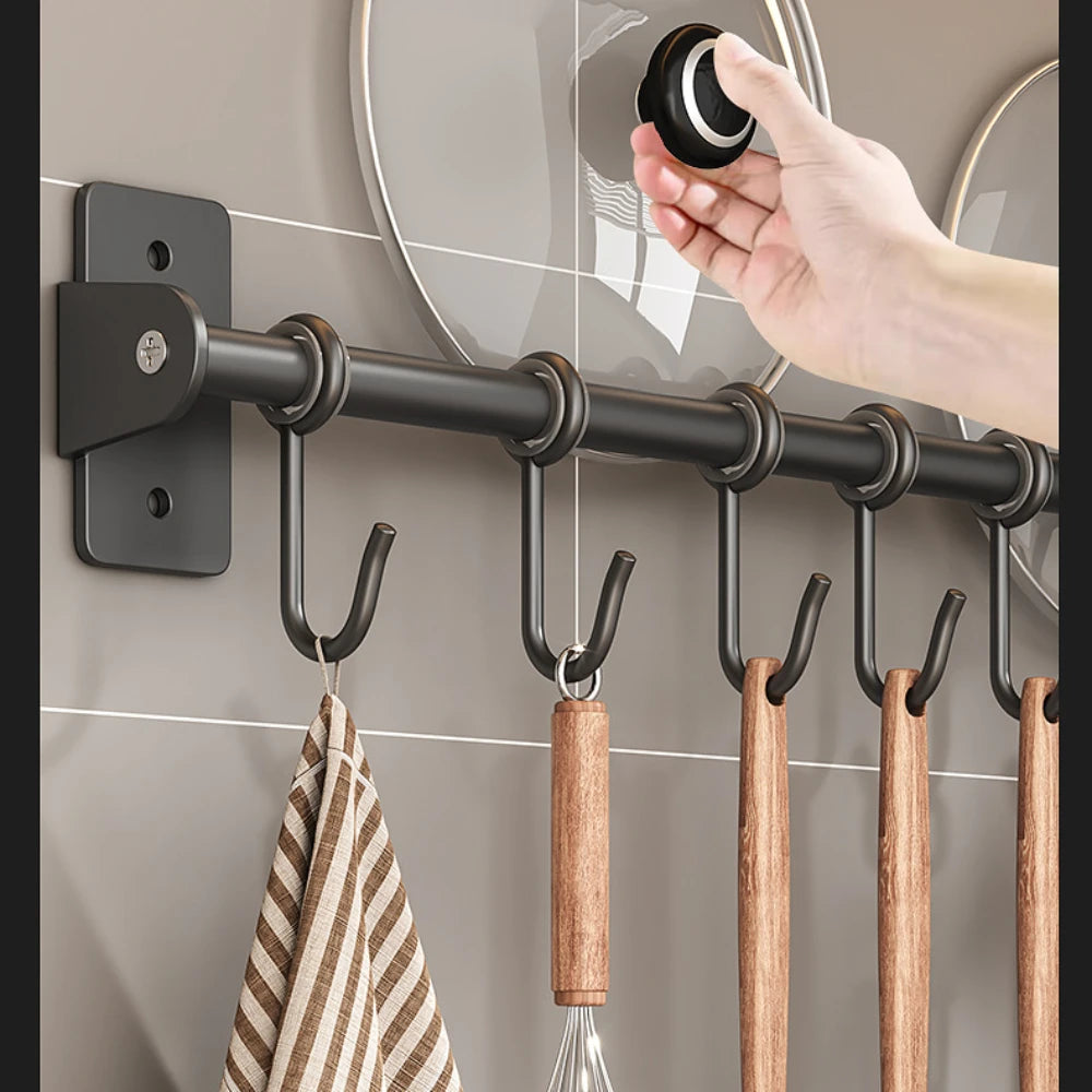 Suporte de Parede para Utensílios de Cozinha - Cena complementar estrategica