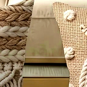 Detalhe de borda e acabamento do Capa de Almofada Boho Farmhouse para Sala