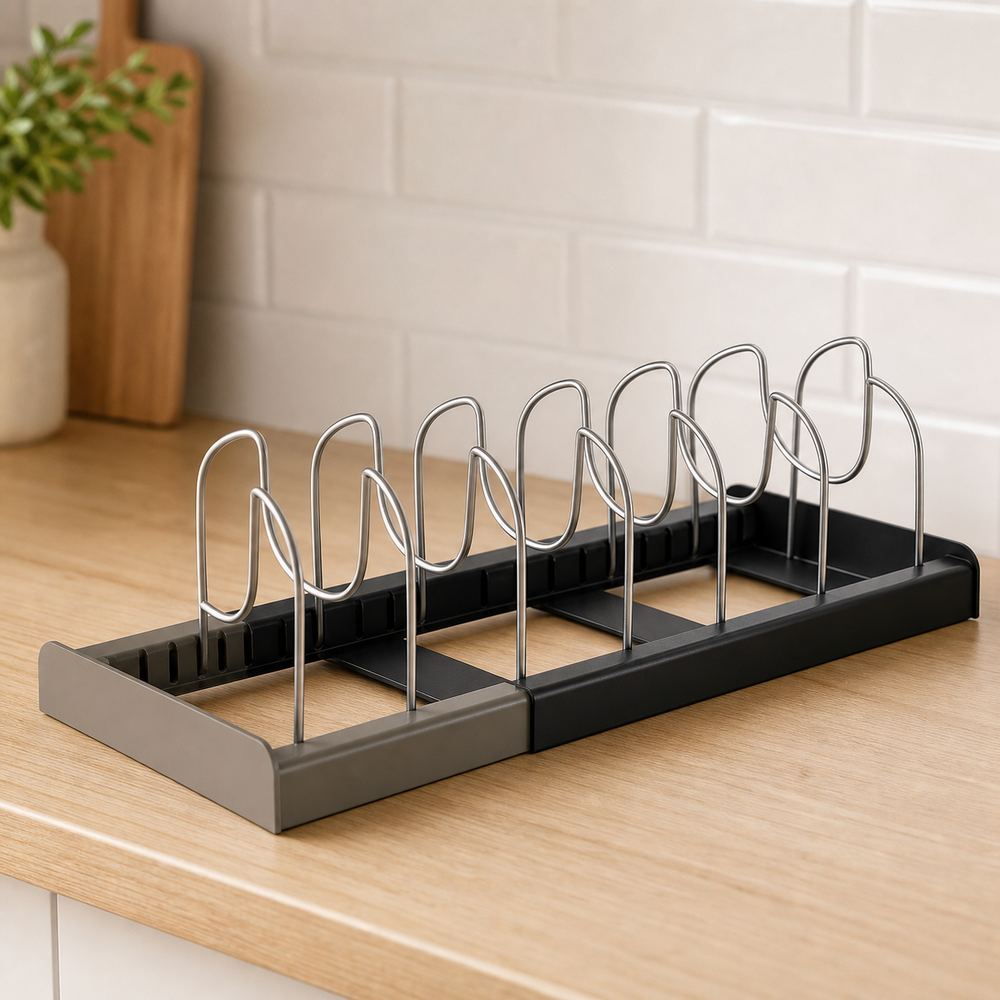 Organizador Expansivel para Tampas e Tabuas - Angulo secundario - 7 Dividers - 20260712214937