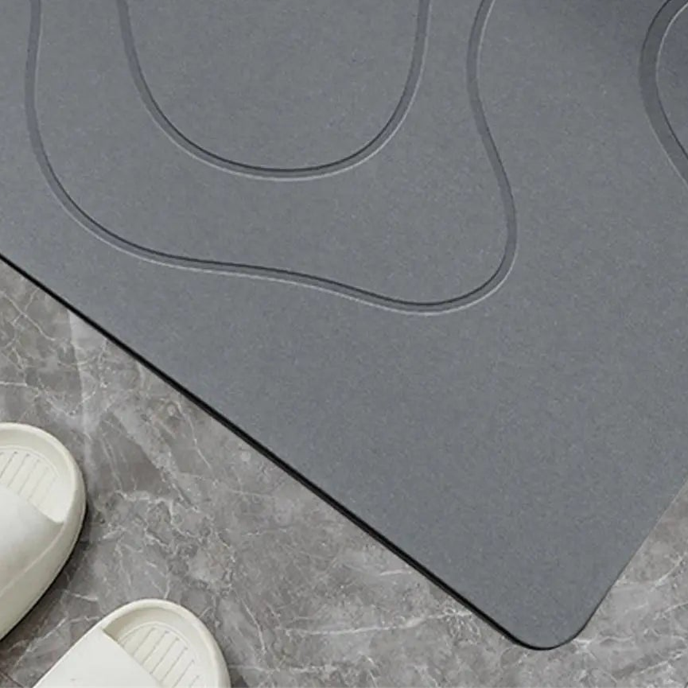 Detalhe visual do Tapete para Banheiro Absorvente de Secagem Rápida