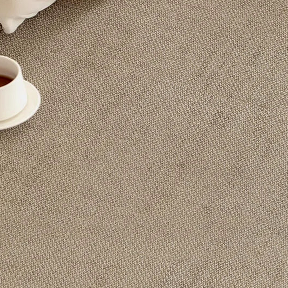 Detalhe visual do Tapete de Sisal Vintage para Sala Lavável