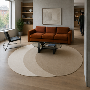 Tapete Felpudo Irregular para Sala para Sofá e Mesa de Centro – Viorenna