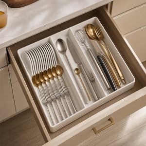 Organizador Fixo de Gaveta para Talheres - Variacao de uso / composicao organizacional - Viorenna - 20260712224537