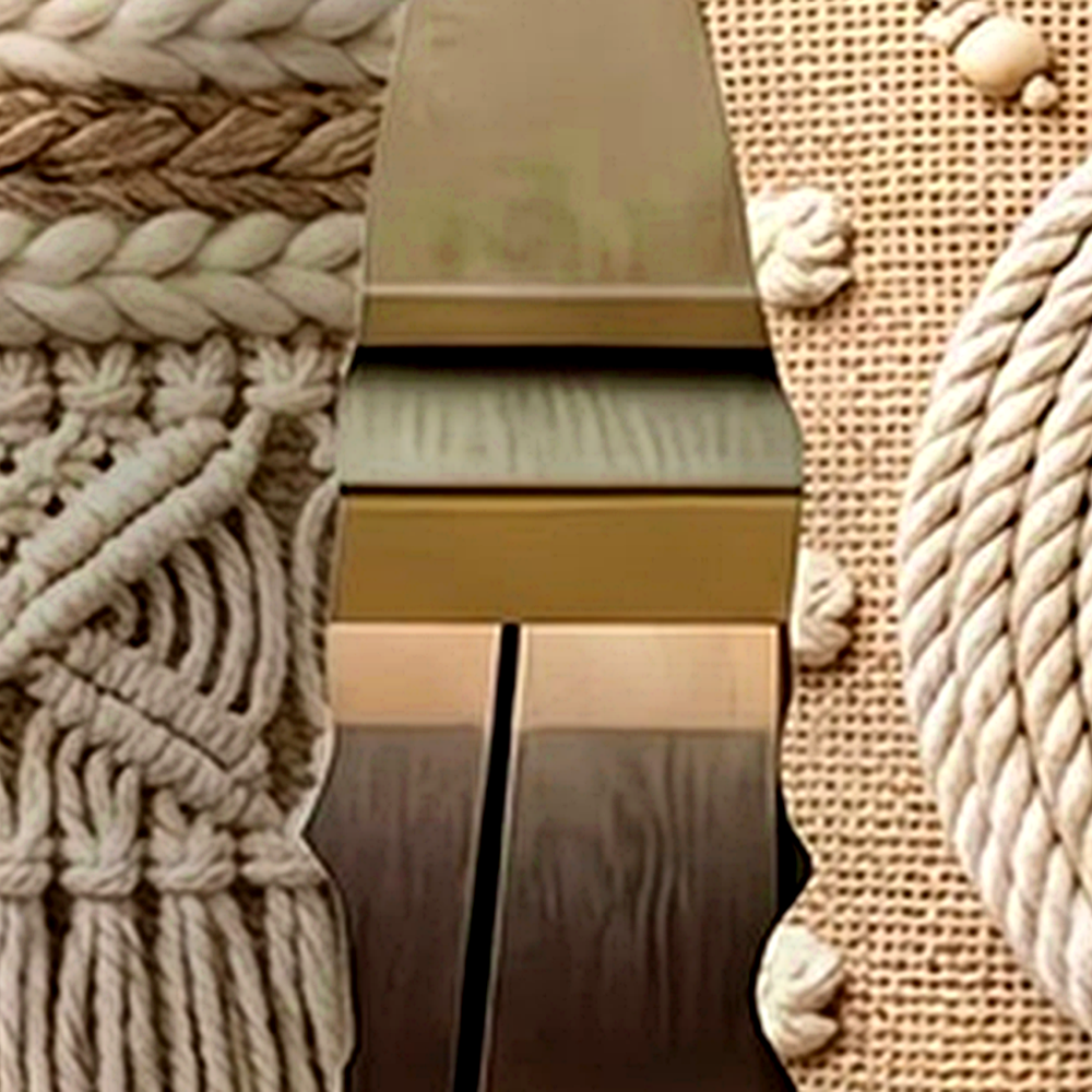Variante real do Capa de Almofada Boho Farmhouse para Sala