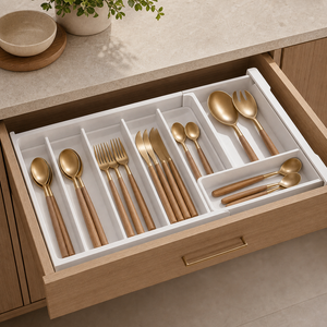Bandeja Expansivel para Talheres de Cozinha - Imagem final de conversao premium