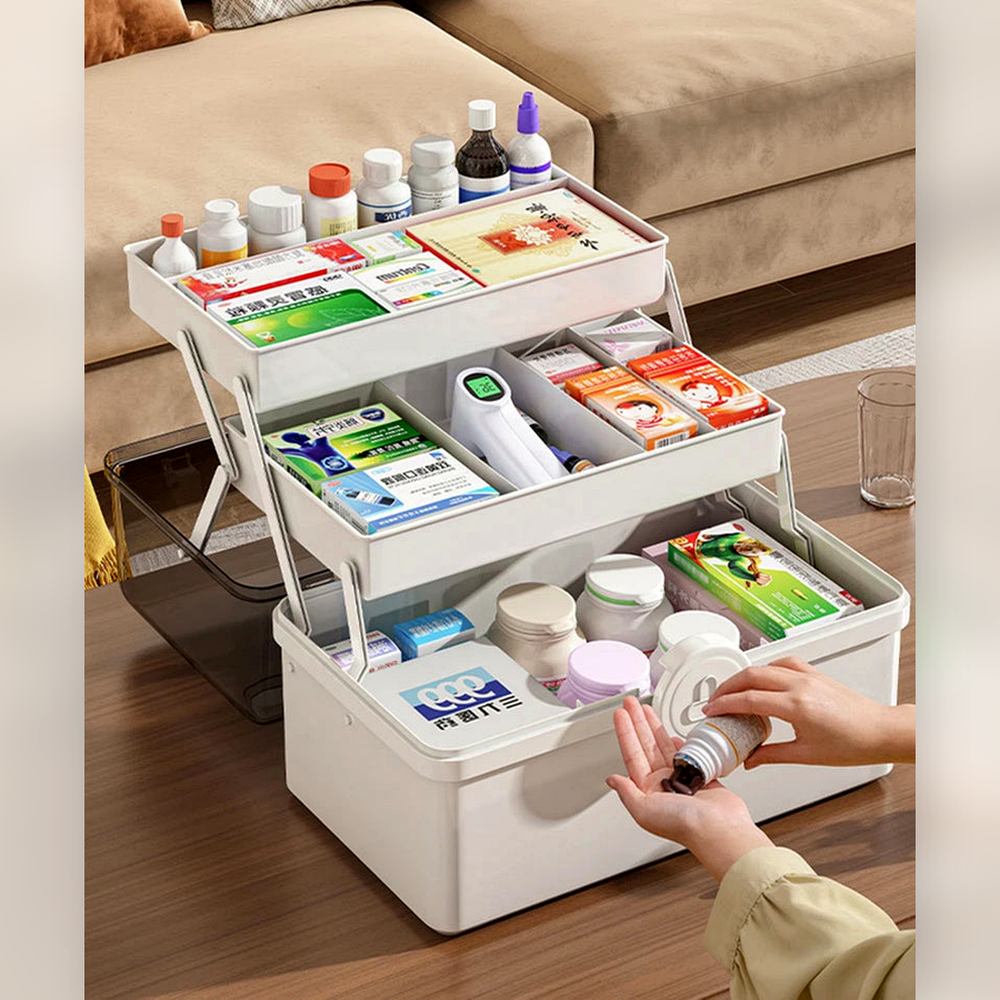 Imagem complementar do Caixa Organizadora Familiar para Medicamentos