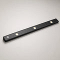 Luminária LED preta para armário de 40 cm