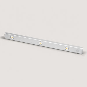 Luminária LED prata para armário de 50 cm