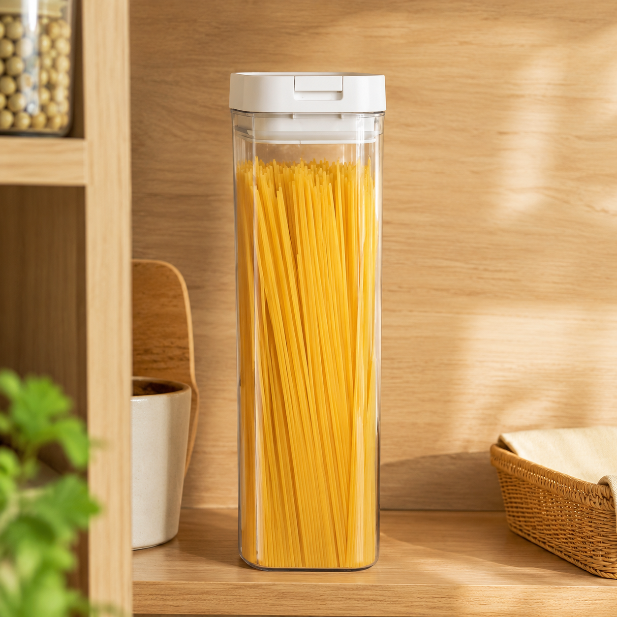 Pote Hermético para Macarrão e Mantimentos – Viorenna