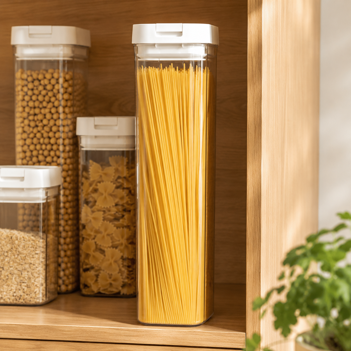 Pote Hermético para Macarrão e Mantimentos – Viorenna