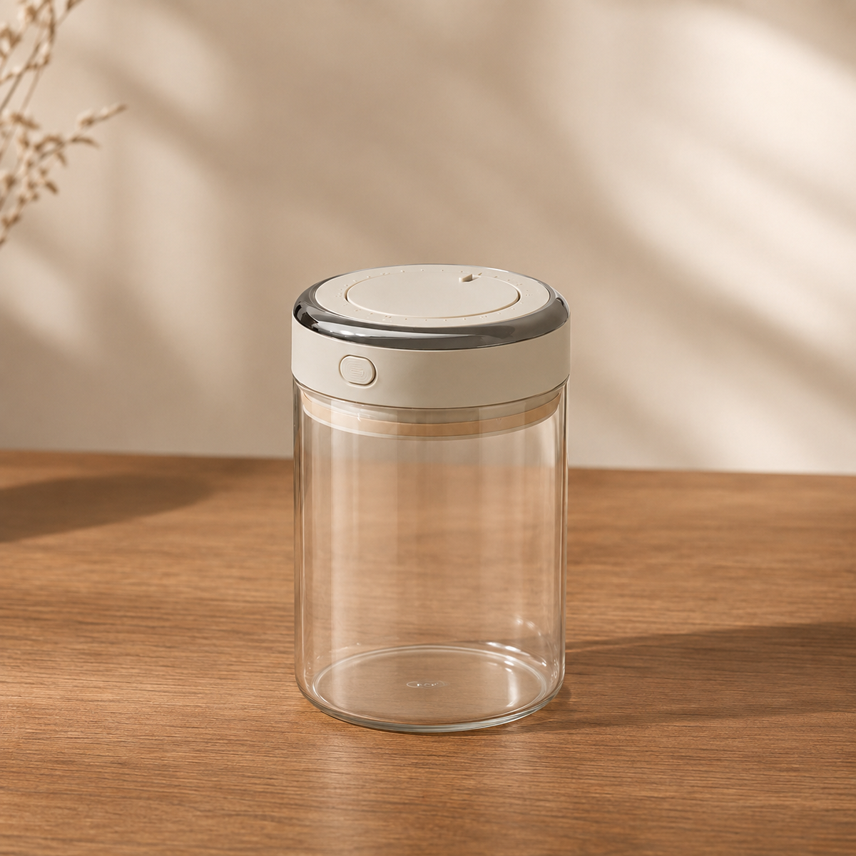 Pote Hermético de Vidro para Café com Válvula CO2 – Viorenna