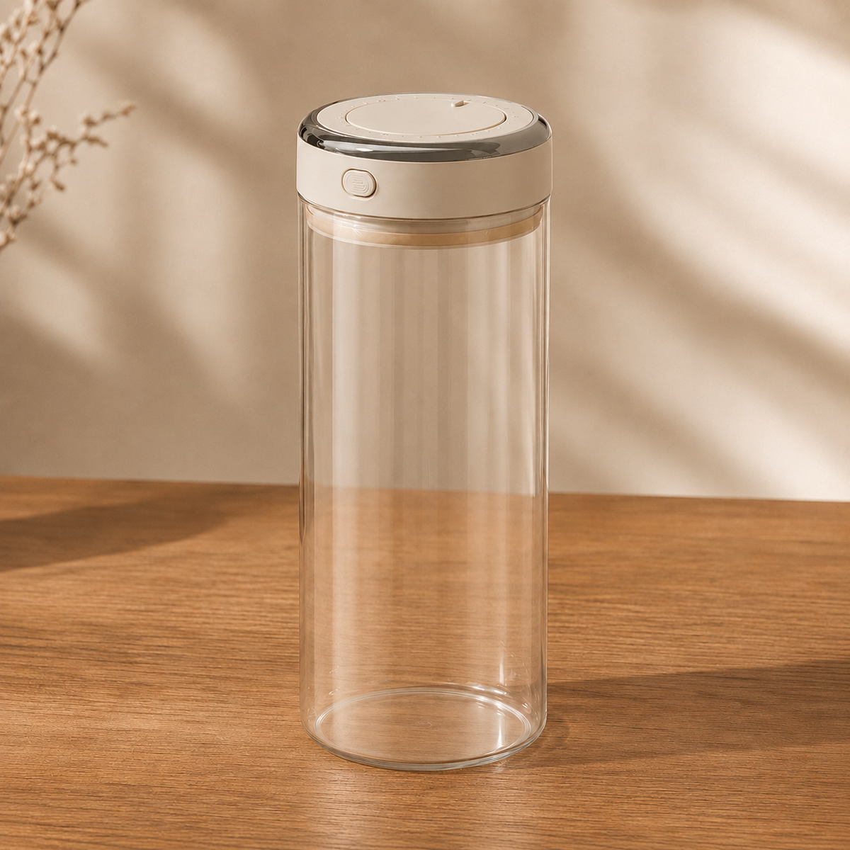 Pote Hermético de Vidro para Café com Válvula CO2 – Viorenna