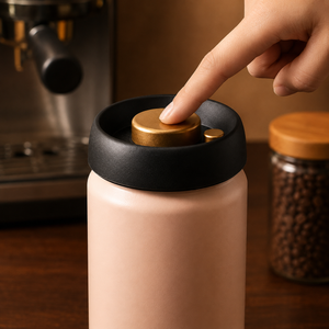 Pote Hermético em Inox para Café – Viorenna