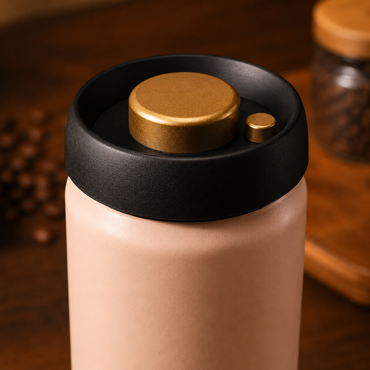 Pote Hermético em Inox para Café – Viorenna