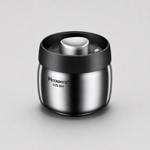 Pote Hermético em Aço Inox para Grãos e Café – Viorenna