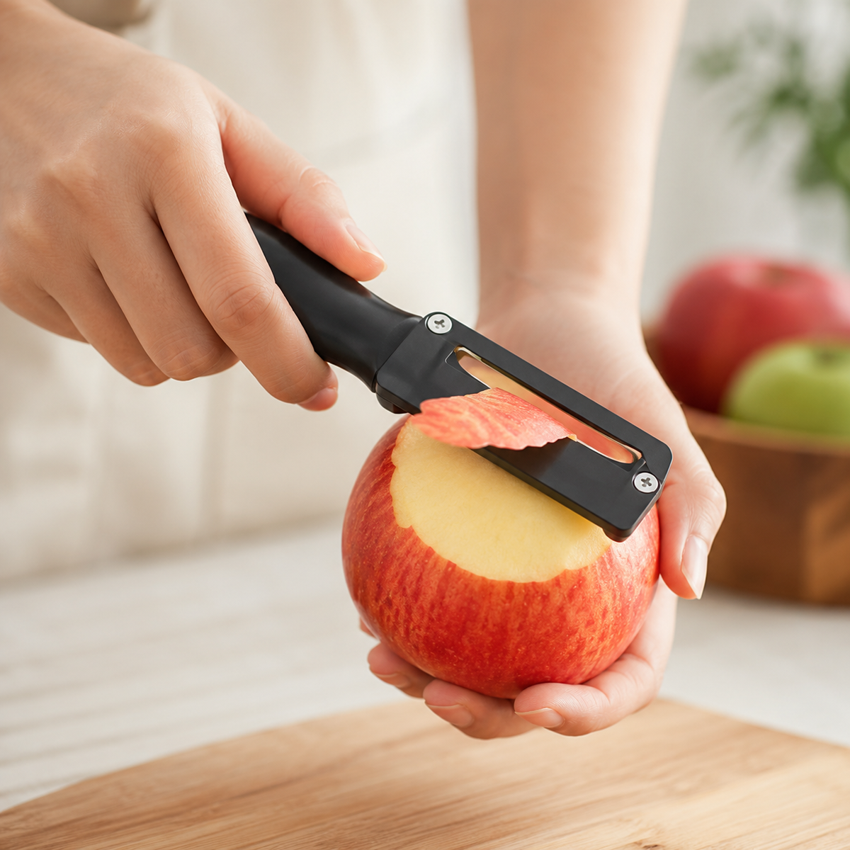 Descascador de Aço Inox para Frutas e Legumes – Viorenna