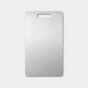 Tábua de Corte em Aço Inox Dupla Face – Viorenna
