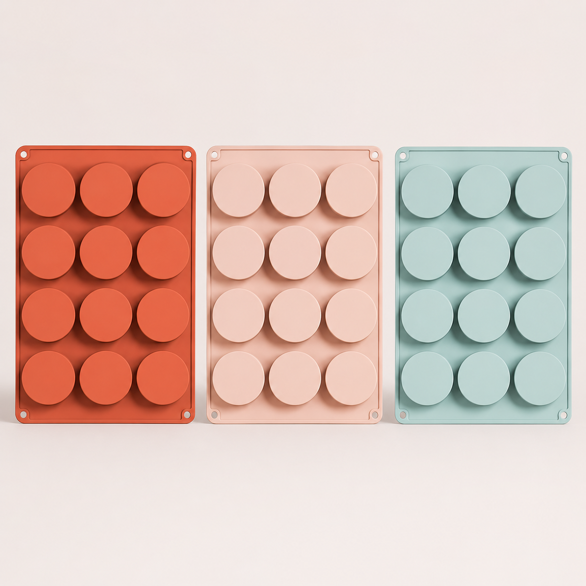 Forma de Silicone 12 Cavidades para Muffins – Viorenna