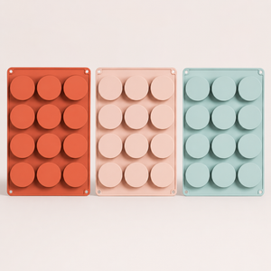 Forma de Silicone 12 Cavidades para Muffins – Viorenna