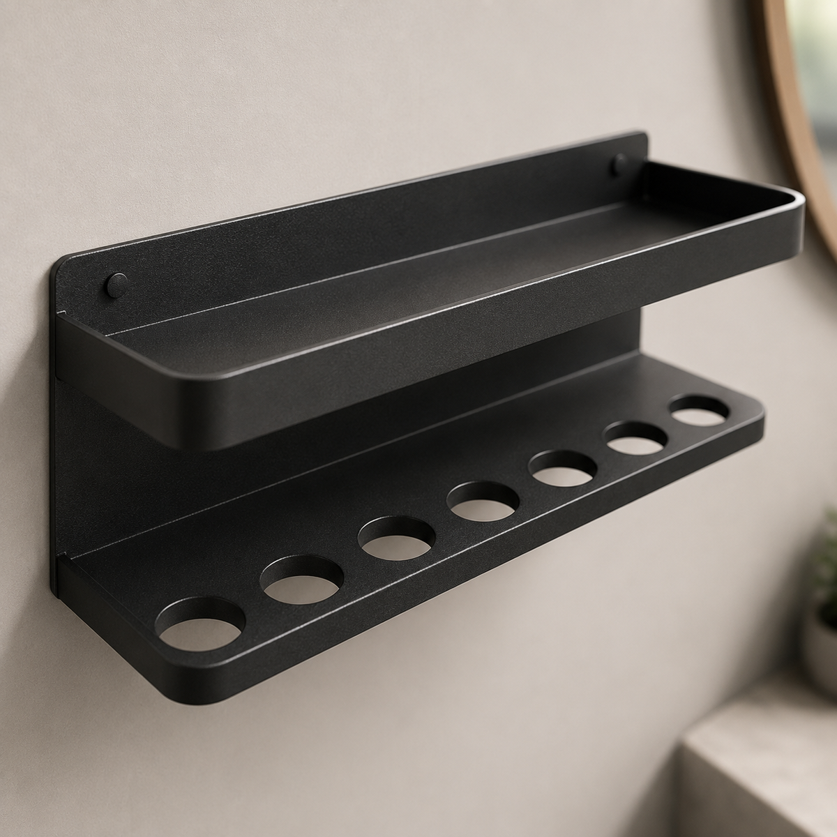 Suporte para Secador de Cabelo de Parede – Viorenna