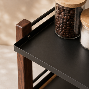 Organizador de Bancada Multiuso para Café e Cosméticos – Viorenna