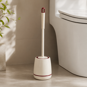 Escova Sanitária com Suporte Discreto para Banheiro com Composição Premium – Viorenna