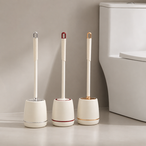 Escova Sanitária com Suporte Discreto para Banheiro com Composição Premium – Viorenna