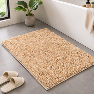 Tapete para Banheiro de Chenille Macio e Antiderrapante – Viorenna