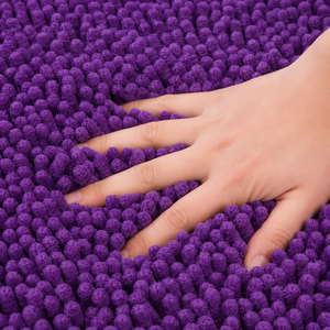 Tapete para Banheiro de Chenille Macio e Antiderrapante – Viorenna
