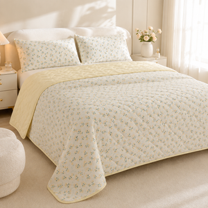 Manta Floral Leve para Cama e Sofá – Viorenna