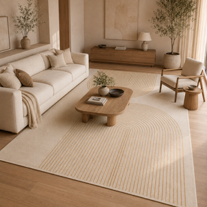 Tapete Wabi-Sabi para Sala e Quarto Grande Antiderrapante – Viorenna