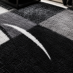 Tapete Abstrato Felpudo para Sala para Sofá e Mesa de Centro – Viorenna