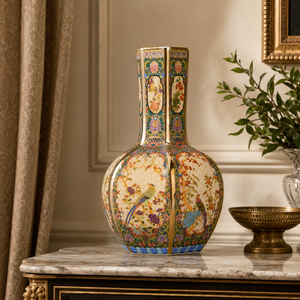 Vaso Decorativo de Porcelana para Mesa – Viorenna