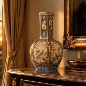 Vaso Decorativo de Porcelana para Mesa – Viorenna
