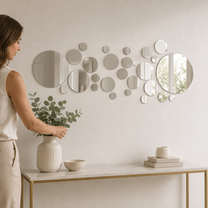 Espelhos Decorativos Redondos Adesivos – Viorenna