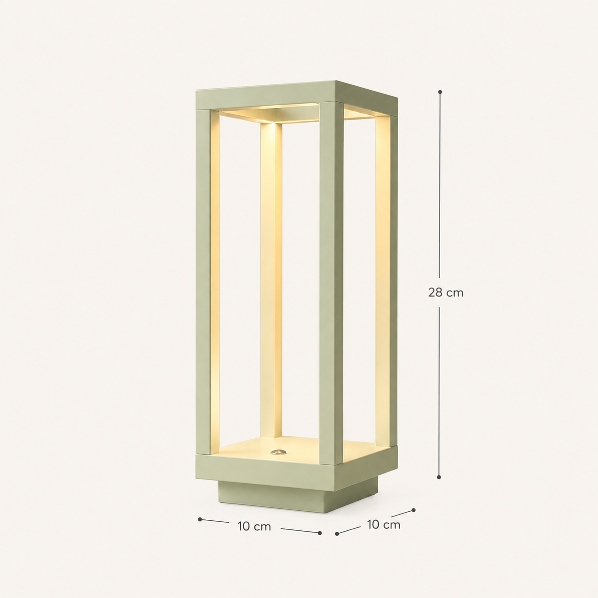 Luminária de Mesa LED sem Fio Recarregável – Viorenna