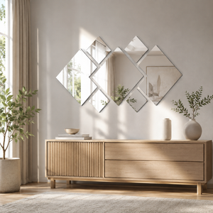 Espelho Decorativo Acrílico 3D para Sala – Viorenna