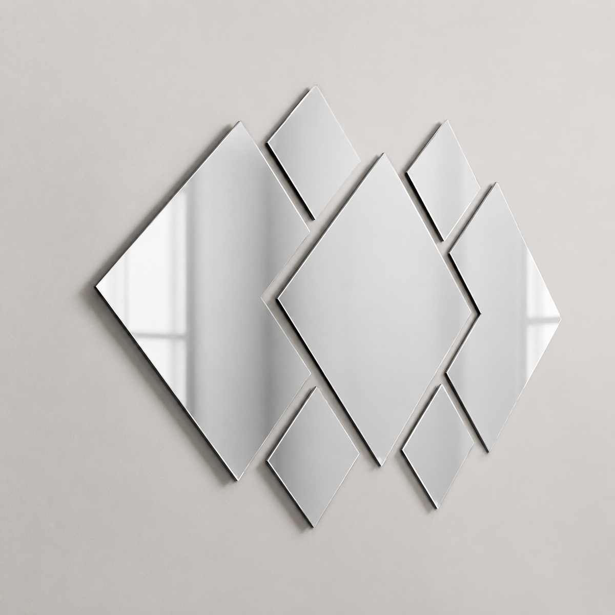 Espelho Decorativo Acrílico 3D para Sala – Viorenna